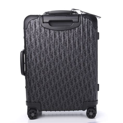 dior ramowa suitcase|christian dior carry on luggage.